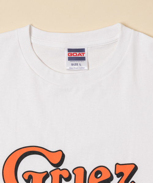 GRIEZ（グリーズ）の「GRIEZ　ビックロゴプリントＴシャツ（Tシャツ/カットソー・メンズ・ホワイト/ブラック・MEDIUM/LARGE）」の11枚目の写真
