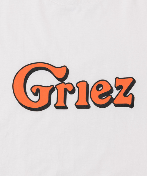 GRIEZ（グリーズ）の「GRIEZ　ビックロゴプリントＴシャツ（Tシャツ/カットソー・メンズ・ホワイト/ブラック・MEDIUM/LARGE）」の14枚目の写真