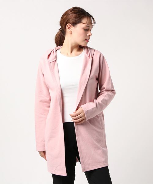 IGNIO（イグニオ）の「ライフスタイル ウェア（カーディガン/ボレロ・レディース・ブラウン/ベージュ/ピンク/チャコールグレー/トップグレー・M/L/XL）」の5枚目の写真