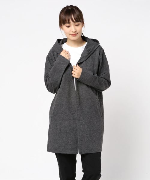 IGNIO（イグニオ）の「ライフスタイル ウェア（カーディガン/ボレロ・レディース・ブラウン/ベージュ/ピンク/チャコールグレー/トップグレー・M/L/XL）」の2枚目の写真