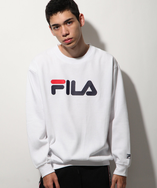 新品未使用/FILA/フィラ/スウェット 楽天市場】FILA フィラ ハーフジップ トレーナー メンズ