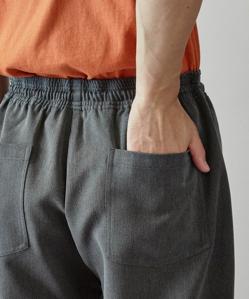 MONO-MART（モノマート）の「TRストレッチシェフパンツ/TR CHEF PANTS（その他パンツ・メンズ・チャコールグレー/ブラック/ネイビー/ブラック系その他/ブラウン系その他/ベージュ系その他/ブラック系その他2/ブラウン系その他2/ブラウン/ライトグリーン/サックスブルー/ライトグレー・S/M/L）」の17枚目の写真