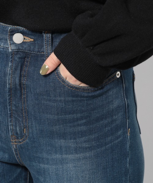 PAGEBOY（ページボーイ）の「ストレッチデニムスキニーパンツ【20SS】（デニムパンツ・レディース・ブラック/インディゴブルー/ブルー・25inch/26inch/27inch）」の15枚目の写真