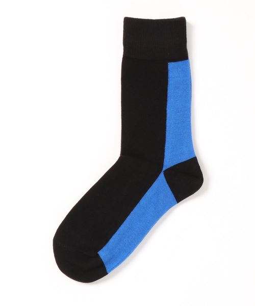 Fun & Daily（ファンアンドデイリー）の「F&D : By Color Sox（ソックス/靴下・メンズ・ブルー/レッド/ホワイト・FREE）」の4枚目の写真