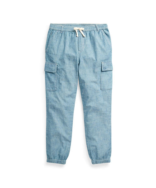 Polo Ralph Lauren Childrenswear(�|�������t���[�����`���C���h�E�F�A)�̃R�b�g�� �V�����u���[ �J�[�S�p���c(�p���c)