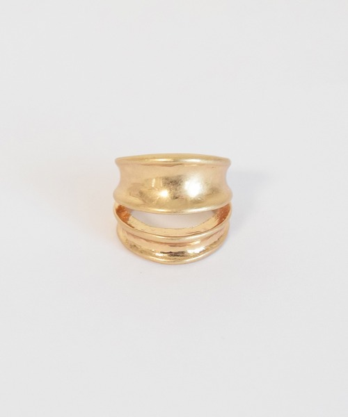 Marient(マリエント)の「ヴィンテージラインリング(リング・レディース・シルバー/ゴールド・FREE)」の2枚目の写真