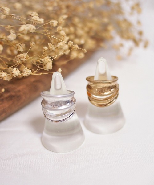 Marient(マリエント)の「ヴィンテージラインリング(リング・レディース・シルバー/ゴールド・FREE)」の5枚目の写真