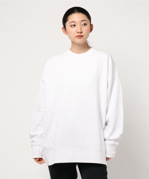 LOWRYS FARM（ローリーズファーム）の「【WEB限定】スウェットＢＩＧプルオーバー　867174（スウェット・レディース・オフホワイト/ネイビー/ブルー系その他・FREE）」の2枚目の写真