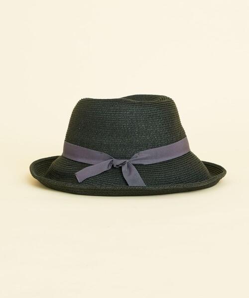【新品タグ付】UNITED ARROWS ペーパーハット ネイビー UV 40% ペーパー バゲット ハット