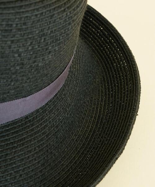 BEAUTY&YOUTH UNITED ARROWS（ビューティーアンドユースユナイテッドアローズ）の「BY∴ ペーパーホールドリボンハット о（ハット・レディース・ブラック/ブラウン/ベージュ・FREE）」の16枚目の写真