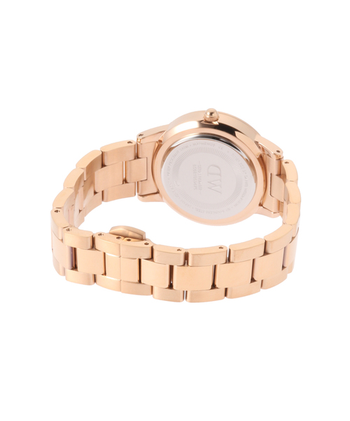 HIROB(ヒロブ)の「DW00100211 ICONIC LINK 32RG White【 ウォッチ 】(アナログ腕時計・レディース・ピンク・FREE)」の10枚目の写真