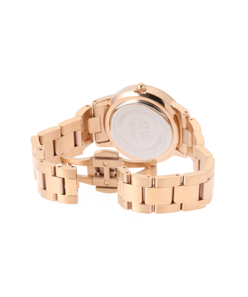 HIROB(ヒロブ)の「DW00100211 ICONIC LINK 32RG White【 ウォッチ 】(アナログ腕時計・レディース・ピンク・FREE)」の9枚目の写真