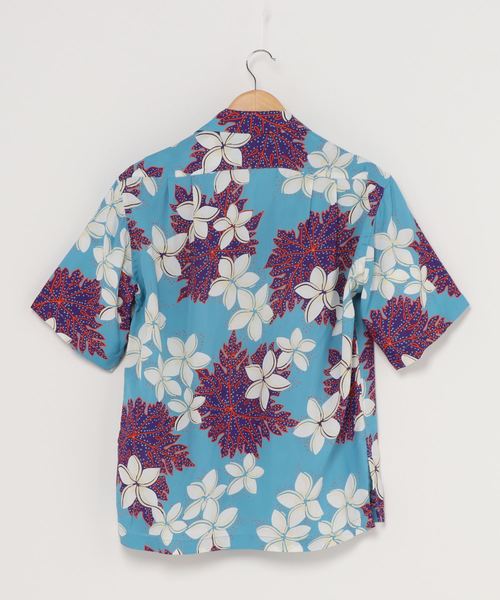 Sanca(サンカ)の「【Sanca】サンカ /Sanca×SUN SURF NOTCHED ALOHA(サンサーフ)別注(シャツ/ブラウス・メンズ・ブラック/ブルー・2/3)」の3枚目の写真