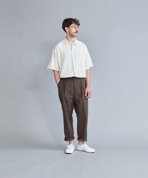 パンツ Steven Alan SUPER BAGGY TAPERED PANTS Steven Alan（スティーブンアラン）の「＜Steven Alan＞ 12oz