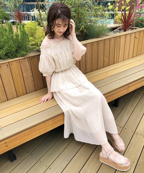 one after another NICE CLAUP(ワンアフターアナザーナイスクラップ)の「厚底フラットコルクサンダル(サンダル・レディース・ベージュ・SMALL/MEDIUM/LARGE)」の3枚目の写真