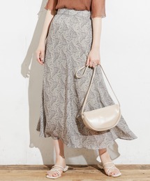 natural couture | シアーペイズリーパイピングスカート(スカート)