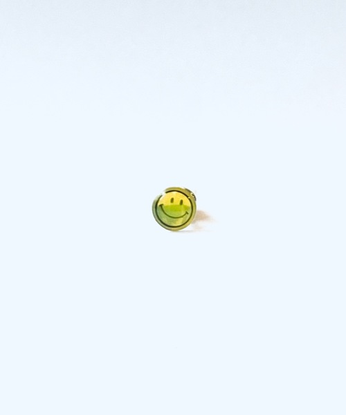 amp japan(アンプジャパン)の「【ユニセックス】SmilePE/スマイル カラーピアス(ピアス(片耳用)・メンズ・ブラック/グリーン/ブルー/イエロー/ピンク・FREE)」の10枚目の写真