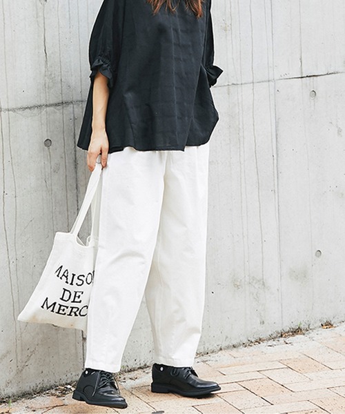 and R(アンドアール)の「サーカスパンツ(その他パンツ・レディース・ホワイト/ブラック/ベージュ/カーキ・FREE)」の7枚目の写真