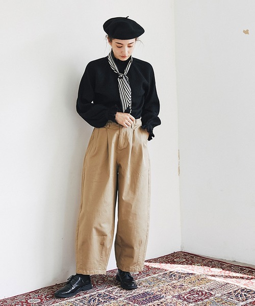 and R(アンドアール)の「サーカスパンツ(その他パンツ・レディース・ホワイト/ブラック/ベージュ/カーキ・FREE)」の14枚目の写真