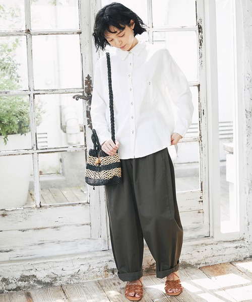 and R(アンドアール)の「サーカスパンツ(その他パンツ・レディース・ホワイト/ブラック/ベージュ/カーキ・FREE)」の15枚目の写真