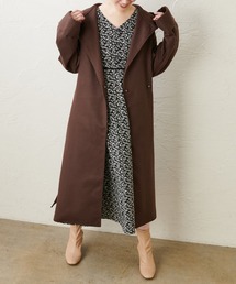 natural couture | フードロングコート(その他アウター)