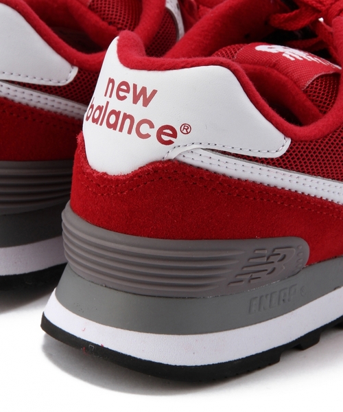 BEAUTY&YOUTH UNITED ARROWS（ビューティーアンドユースユナイテッドアローズ）の「BYBC new balance WL574 スニーカー ◆（スニーカー・レディース・ダークグレー/レッド・25cm/23cm/23.5cm/24.5cm/24cm）」の8枚目の写真