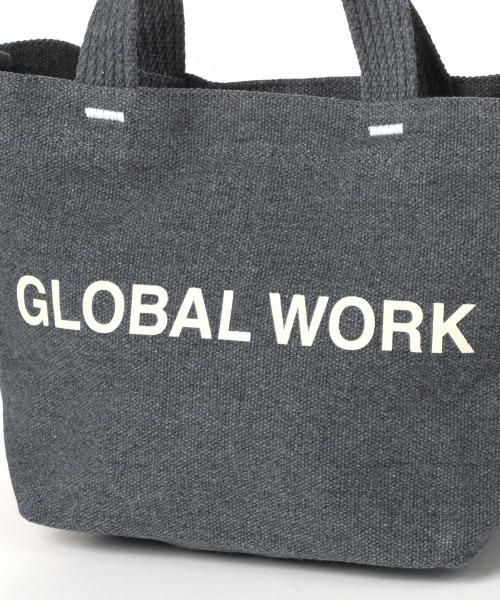 GLOBAL WORK(グローバルワーク)の「RC 2WAYロゴBAGミニ/887876(トートバッグ・レディース・グレー/パープル系その他5/ライトベージュ/ブラック/ホワイト・FREE)」の14枚目の写真