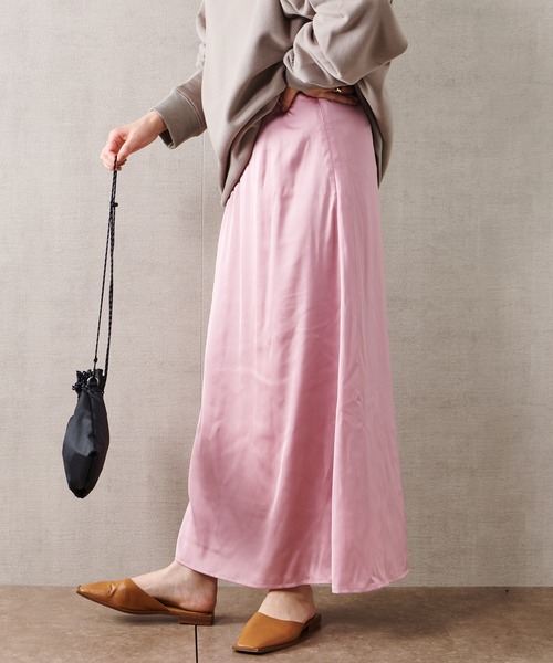 サテンマキシフレアスカート スカート Freak S Store フリークスストア のファッション通販 Zozotown