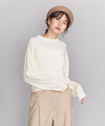 BEAUTY&YOUTH UNITED ARROWS | BY ウールカシミヤ天竺クルーネックニットプルオーバー -ウォッシャブル-(ニット/セーター)