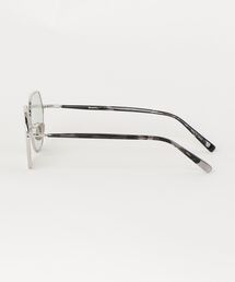 BLANC シルバーラウンドサングラス BLANC../ブラン】別注 BB0024-PC SILVER - BLACK ex Sunglasses
