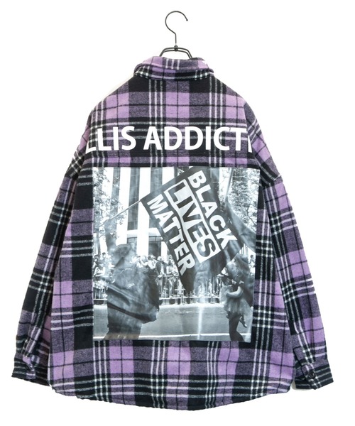 GALLIS ADDICTION（ガリスアディクション）の「GA BACK FUR CHECK JKT 