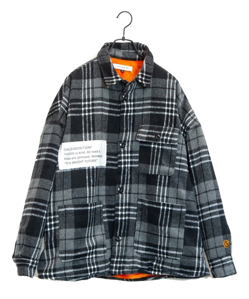 GALLIS ADDICTION（ガリスアディクション）の「GA BACK FUR CHECK JKT 