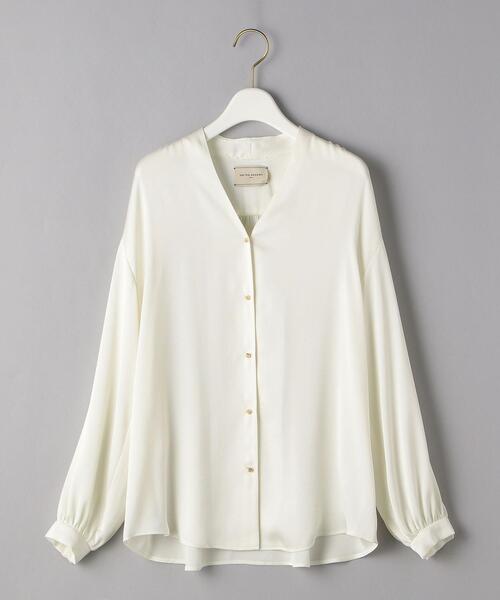 UNITED ARROWS ○UBCB フロントダブル Vネック ブラウス◆ UNITED ARROWS tシャツ UBCB C DOUBLE Vネック Tシャツ (2
