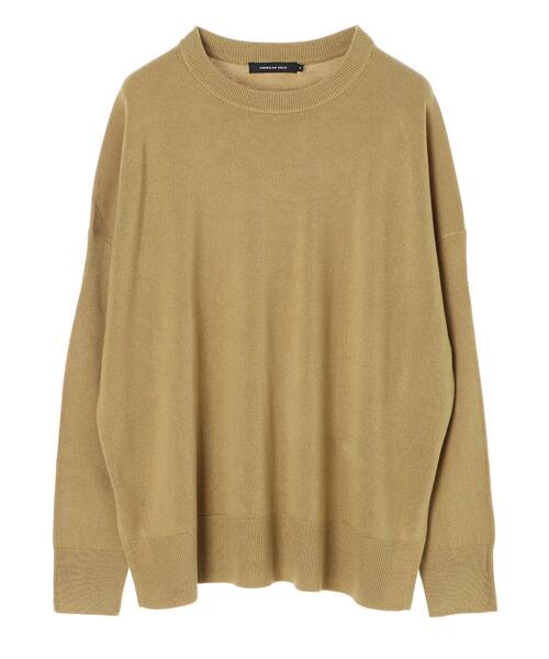 セール】クルーネックゆるニットプルオーバー ○＊（ニット