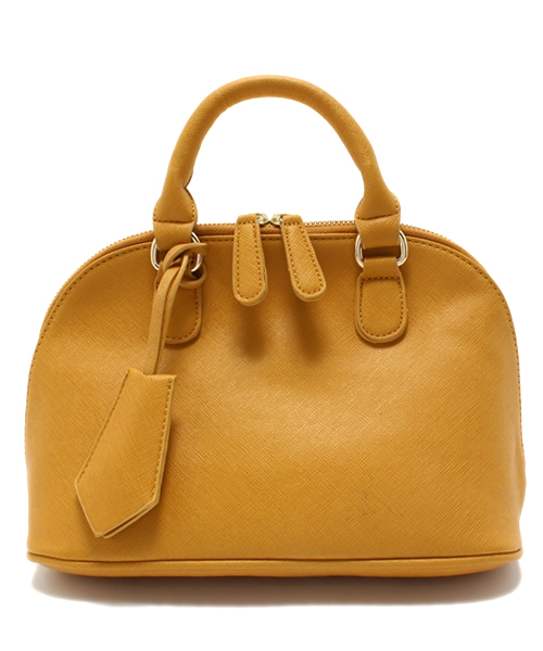 Heather(ヘザー)の「カラーミニボストンBAG 552891(ショルダーバッグ・レディース・ブラック/レッド/キャメル/アイボリー・FREE)」の1枚目の写真