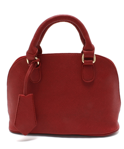 Heather(ヘザー)の「カラーミニボストンBAG 552891(ショルダーバッグ・レディース・ブラック/レッド/キャメル/アイボリー・FREE)」の4枚目の写真