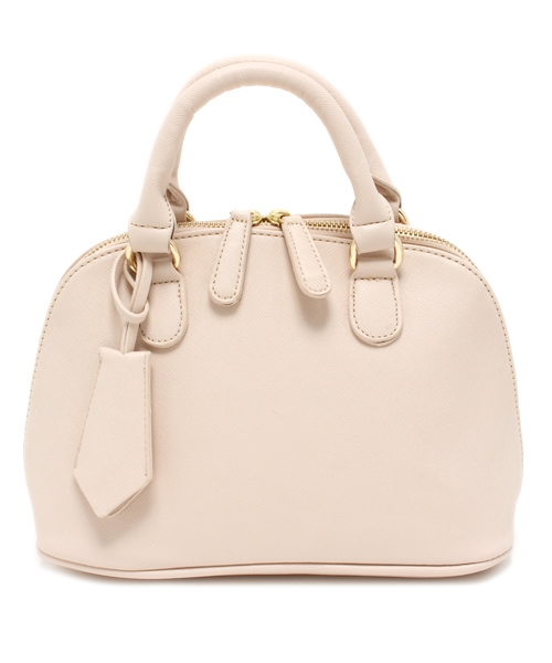 Heather(ヘザー)の「カラーミニボストンBAG 552891(ショルダーバッグ・レディース・ブラック/レッド/キャメル/アイボリー・FREE)」の2枚目の写真