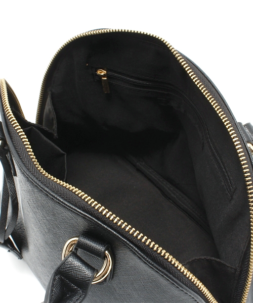 Heather(ヘザー)の「カラーミニボストンBAG 552891(ショルダーバッグ・レディース・ブラック/レッド/キャメル/アイボリー・FREE)」の8枚目の写真