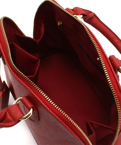 Heather(ヘザー)の「カラーミニボストンBAG 552891(ショルダーバッグ・レディース・ブラック/レッド/キャメル/アイボリー・FREE)」の10枚目の写真