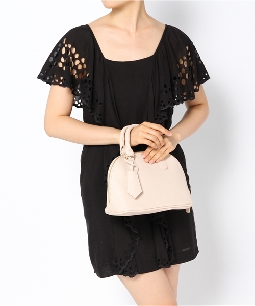 Heather(ヘザー)の「カラーミニボストンBAG 552891(ショルダーバッグ・レディース・ブラック/レッド/キャメル/アイボリー・FREE)」の12枚目の写真