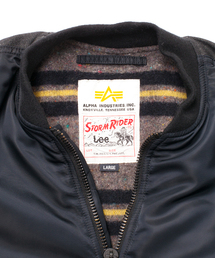 ま*く様 Lee x ALPHA INDUSTRIES x MONKY TIME MONKEY TIME（モンキータイム）の「＜ALPHA×LEE＞∴ ma-1+riders