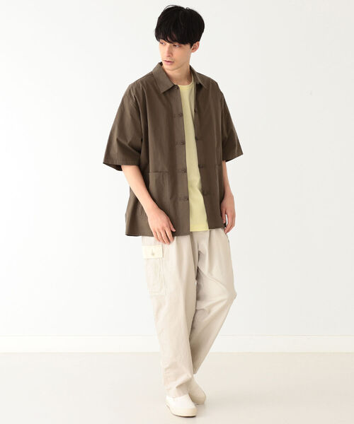 UNIVERSAL OVERALL(ユニバーサルオーバーオール)の「UNIVERSAL OVERALL × B:MING by BEAMS / 別注 チャイナ シャツ(シャツ/ブラウス・メンズ・ブラック/ベージュ/ダークブラウン・SMALL/LARGE/MEDIUM)」の13枚目の写真