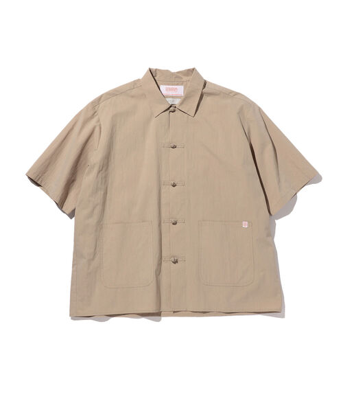 UNIVERSAL OVERALL(ユニバーサルオーバーオール)の「UNIVERSAL OVERALL × B:MING by BEAMS / 別注 チャイナ シャツ(シャツ/ブラウス・メンズ・ブラック/ベージュ/ダークブラウン・SMALL/LARGE/MEDIUM)」の15枚目の写真