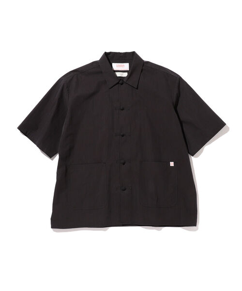 UNIVERSAL OVERALL(ユニバーサルオーバーオール)の「UNIVERSAL OVERALL × B:MING by BEAMS / 別注 チャイナ シャツ(シャツ/ブラウス・メンズ・ブラック/ベージュ/ダークブラウン・SMALL/LARGE/MEDIUM)」の17枚目の写真