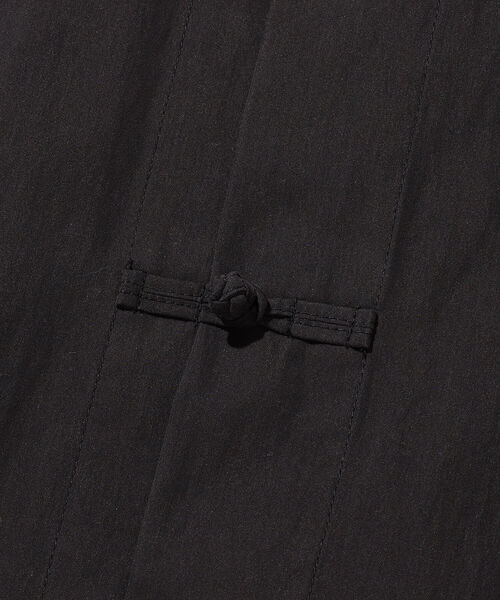 UNIVERSAL OVERALL(ユニバーサルオーバーオール)の「UNIVERSAL OVERALL × B:MING by BEAMS / 別注 チャイナ シャツ(シャツ/ブラウス・メンズ・ブラック/ベージュ/ダークブラウン・SMALL/LARGE/MEDIUM)」の20枚目の写真