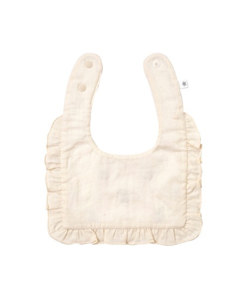 10mois（ディモワ）の「10mois チェリースタイ（スタイ/よだれかけ・キッズ・ホワイト/ベージュ・ONE SIZE）」の12枚目の写真