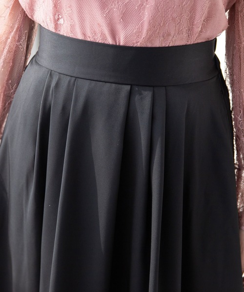 Newlyme（ニューリーミー）の「フィッシュテールロングスカート（スカート・レディース・ブラック/ピンク/イエロー/ブルー/グリーン/グレイッシュベージュ・MEDIUM/LARGE）」の22枚目の写真