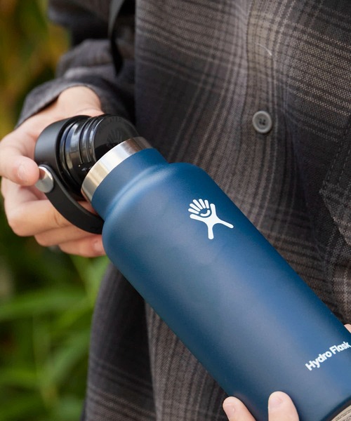 HYDRO FLASK（ハイドロフラスク）の「HydroFlask/ハイドロフラスク 18oz Standard Mouth ステンレスボトル 水筒 2026年春夏（グラス/マグカップ/タンブラー・メンズ・ホワイト/ライトブルー/エメラルドブルー/ブラック/ネイビー/オリーブ/ピンク/イエロー/ブルー/ダークグレー/ミント/シルバーグレー/ピンク系その他/シャーベット/レモンイエロー/レッド/オートミール/オレンジ/パープル/モカ/インディゴブルー/キナリ/ライトパープル/ダークオレンジ・FREE）」の13枚目の写真
