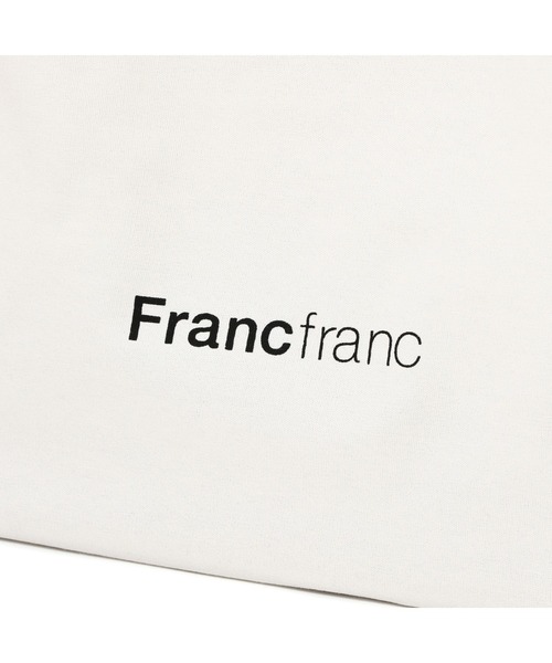 Francfranc（フランフラン）の「ロゴ トートバッグ パイピング L（トートバッグ・レディース・マルチ・FREE）」の5枚目の写真