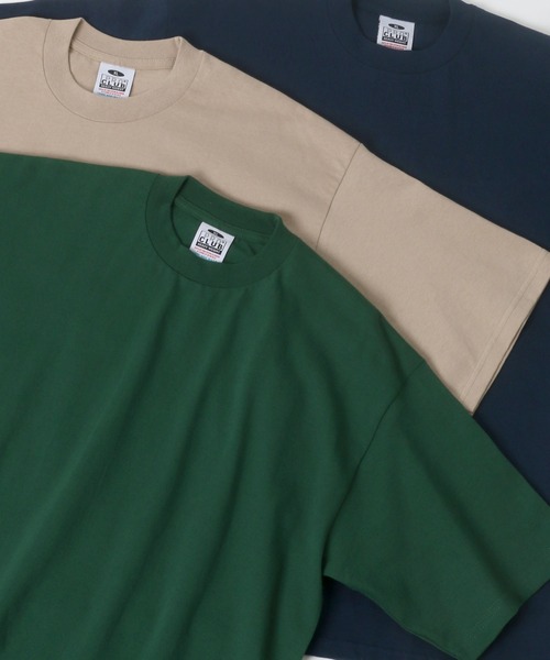 PRO CLUB (プロクラブ)の「PRO CLUB/プロクラブ オーバーサイズ ヘビーウェイト クルーネック 半袖Tシャツ/無地T/レディース メンズ(Tシャツ/カットソー・メンズ・ホワイト/ブラック/パープル/ネイビー/グレー/オリーブ/カーキ/チャコール/ブラウン/ダークグリーン・M/L/XL/XXL)」の6枚目の写真